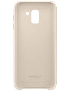Funda Para Samsung Galaxy J6 Dual Layer Color Oro EF-PJ600CF 2