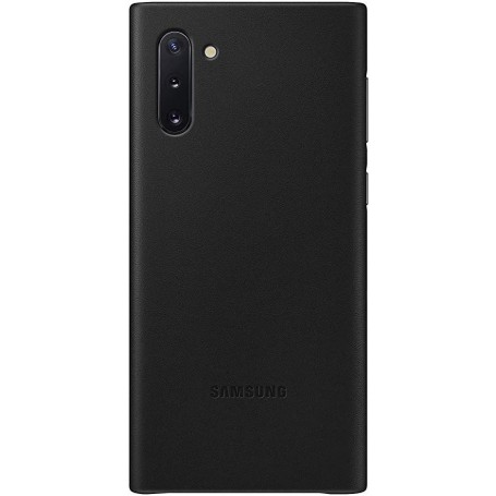 Funda Samsung Galaxy Note 10 Piel Negro EF-VN970LB Nueva