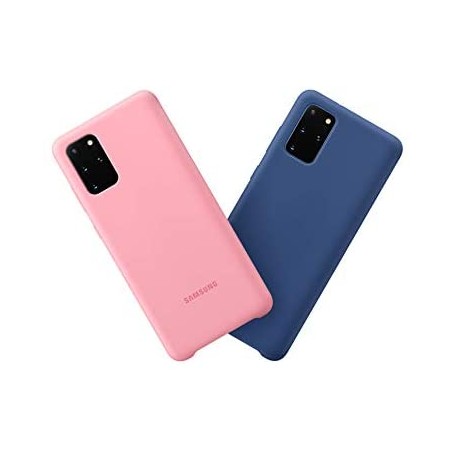 Funda Samsung Silicona Para Galaxy S20 Plus En Azul Oscuro EF-PG985TN Nuevo
