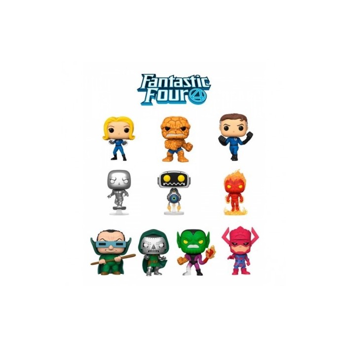 Funko Pop - Marvel - Los Cuatro Fantásticos -...