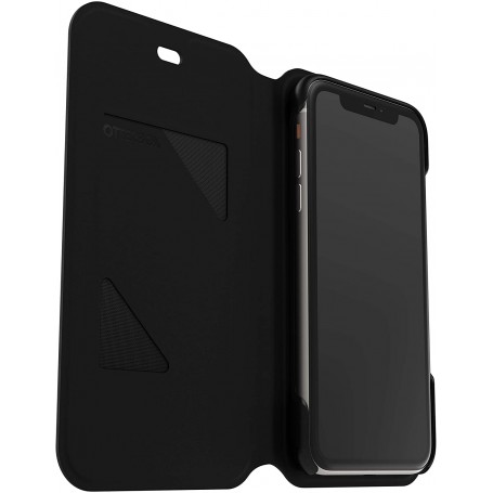 Funda Otterbox Strada Para Apple iPhone 11 Pro Max 6.5" Color Negro Noche Modelo 77-63246
