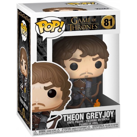 Figura Funko Pop! Televisión Juego de Tronos Theon Greyjoy con flecha llameante Modelo 81 |  44821