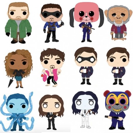 Figura Funko Pop! Televisión Umbrella Academy Hazel con máscara Modelo 937 | 45055