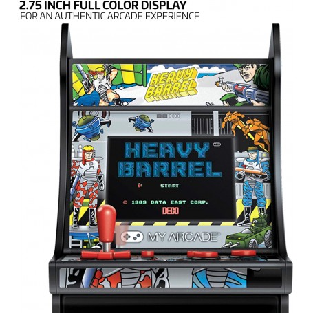Consola Retro My Arcade Heavy Barrel Micro Player Modelo DGUNL-3205