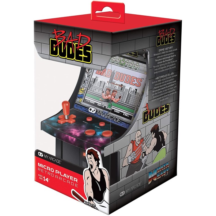 Consola Retro My Arcade Bad Dudes Micro Player...