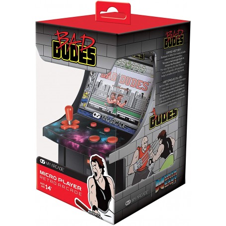Consola Retro My Arcade Bad Dudes Micro Player Modelo DGUNL-3214