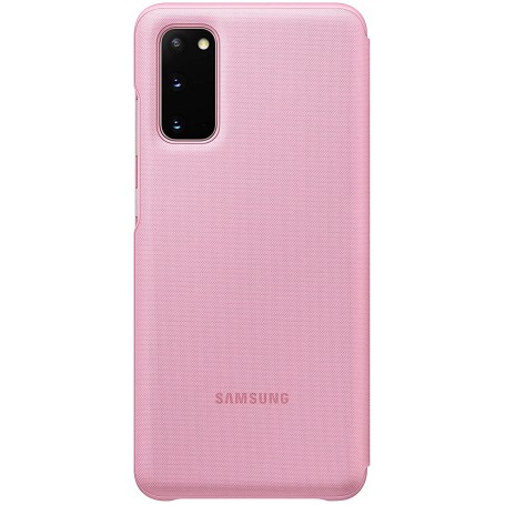 Funda Samsung Galaxy S20 Smart Led View Rosa EF-NG980PP