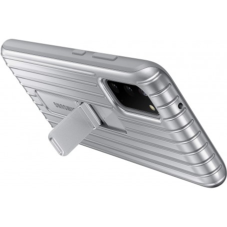 Funda Samsung Galaxy S20 Standing Cover Plata EF-RG980CS