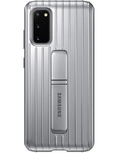 Funda Samsung Galaxy S20 Standing Cover Plata EF-RG980CS