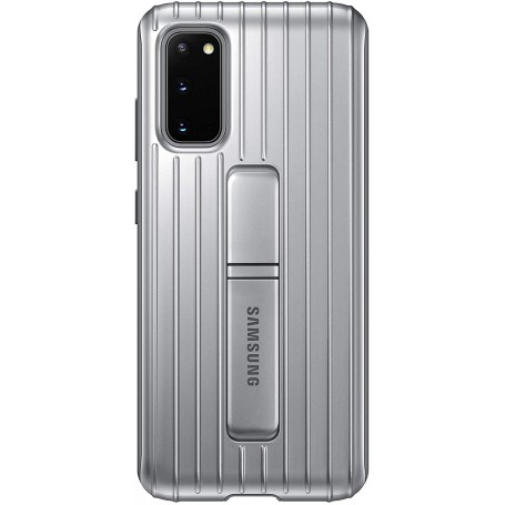 Funda Samsung Galaxy S20 Standing Cover Plata EF-RG980CS