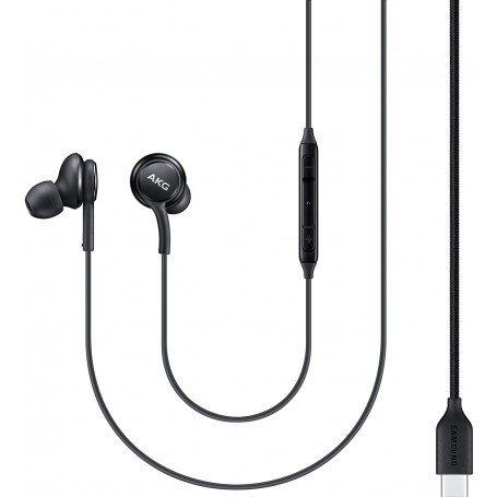 Samsung Auriculares AKG USB C IC100BB Negro | Sin embalaje