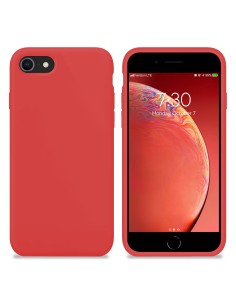 Funda Silicona para Apple iPhone 7 / 8 / SE 2020 Rojo -...