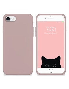 Funda Silicona para Apple iPhone 7 / 8 / SE 2020 Rosa...