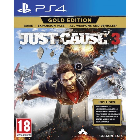 Juego Just Cause 3 Para PlayStation 4 Edición Gold Edition Nuevo