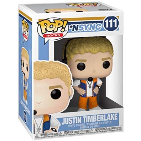 Figura Funko Pop! Rocks Justin Timberlake Modelo 111 | 34538