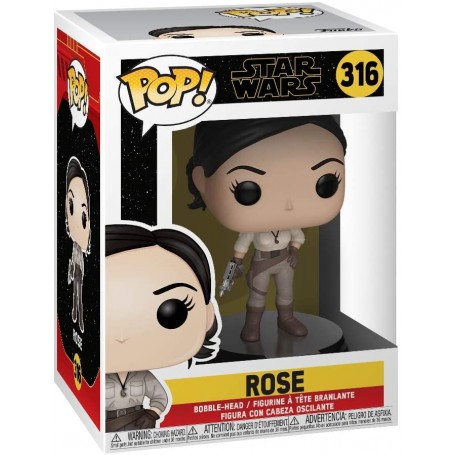 Figura Funko Pop! Star Wars The Rise of Skywalker Rose Modelo 316 | 39888