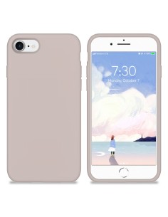 Funda Silicona para Apple iPhone 7 / 8 / SE 2020 Piedra -...