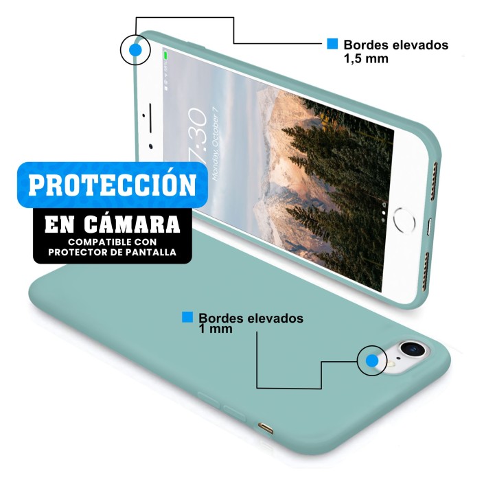 Funda Silicona para Apple iPhone 7 / 8 / SE...