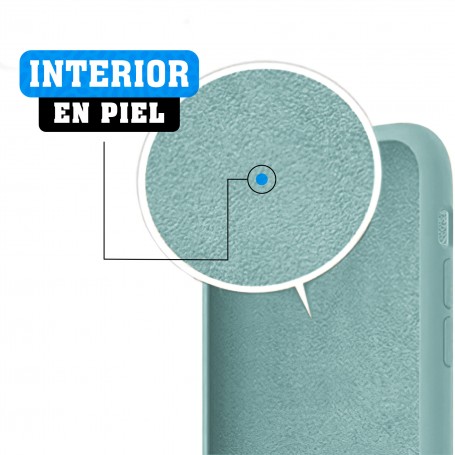 Funda Silicona para Apple iPhone 7 / 8 / SE 2020 Azul Mar - Librephonia