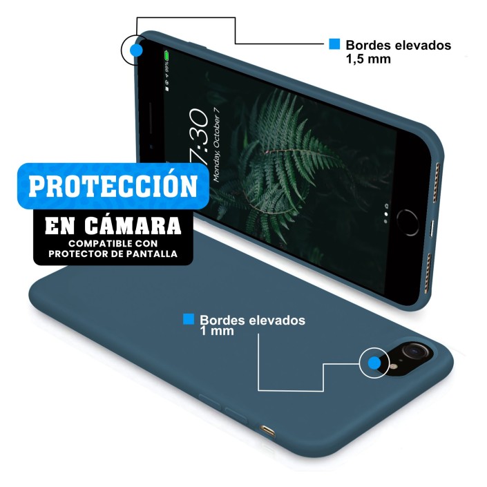 Funda Silicona para Apple iPhone 7 / 8 / SE...