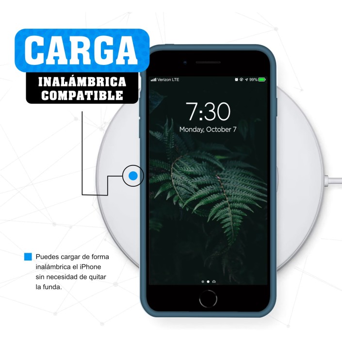 Funda Silicona para Apple iPhone 7 / 8 / SE...