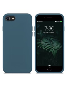 Funda Silicona para Apple iPhone 7 / 8 / SE 2020 Azul...