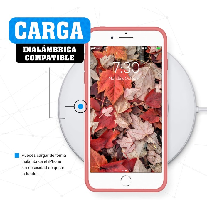 Funda Silicona para Apple iPhone 7 / 8 / SE...