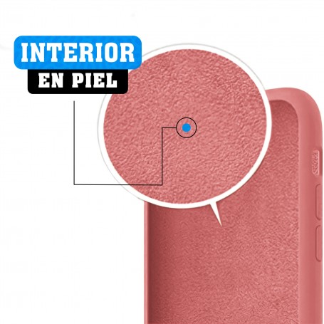 Funda Silicona para Apple iPhone 7 / 8 / SE 2020 Camelia - Librephonia