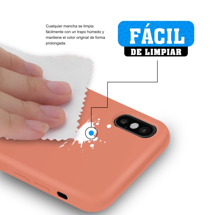 Funda Silicona para Apple iPhone X / Xs...