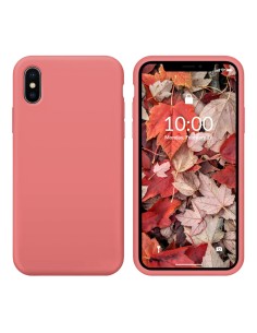 Funda Silicona para Apple iPhone X / Xs Camelia -...