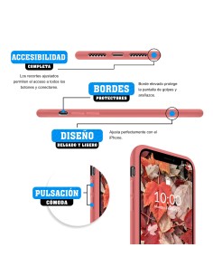 Funda Silicona para Apple iPhone X / Xs Camelia -... 2