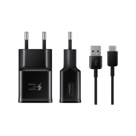 Cargador Compatible EP-TA20EBE + Cable USB Tipo C para Samsung Galaxy S8 / S9 / S10 / Edge / Note / Tab - Librephonia