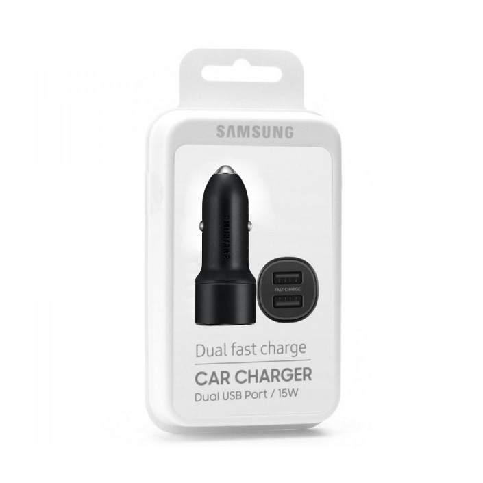 Samsung Cargador Coche USB EP-L1100NB Dual 2A...