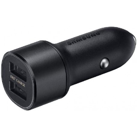 Samsung Cargador Coche USB EP-L1100NB Dual 2A Negro