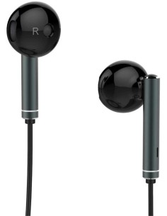Auriculares AM116 Negro compatibles con Huawei | Samsung...