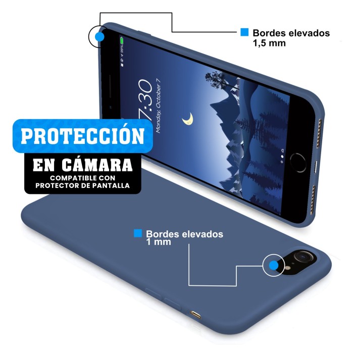 Funda Silicona para Apple iPhone 7 / 8 / SE...