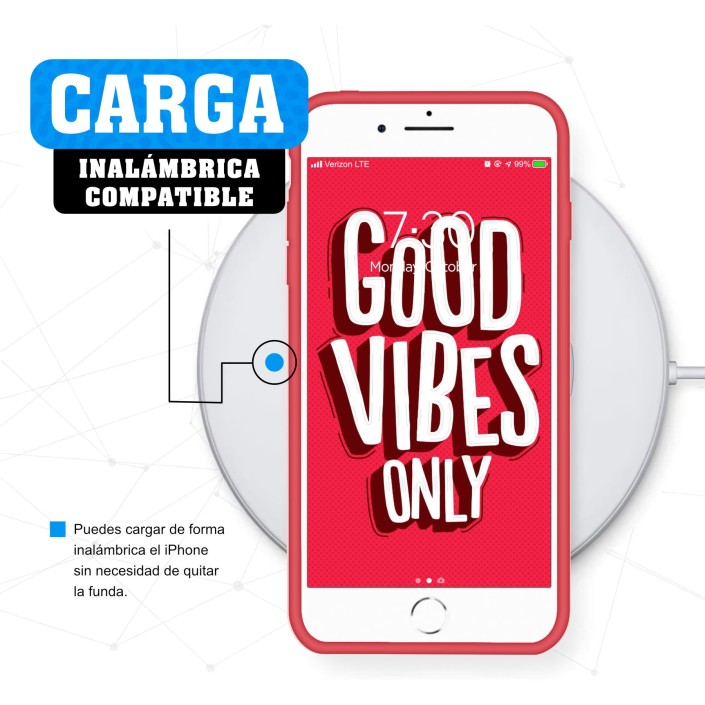 Funda Silicona para Apple iPhone 7 / 8 / SE...