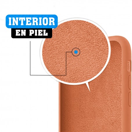 Funda Silicona para Apple iPhone 7 / 8 / SE 2020 Vitamina C - Librephonia