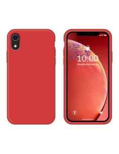 Funda Silicona para Apple iPhone Xr Rojo - Librephonia