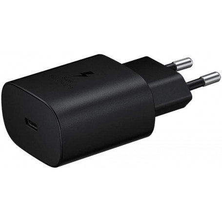 Samsung Cargador EP-TA800NBEG - Carga rápida - 25W - Negro