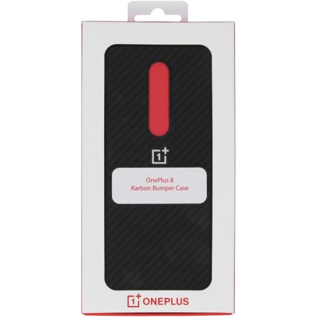 Funda OnePlus 8 Bumper Karbon 5431100147
