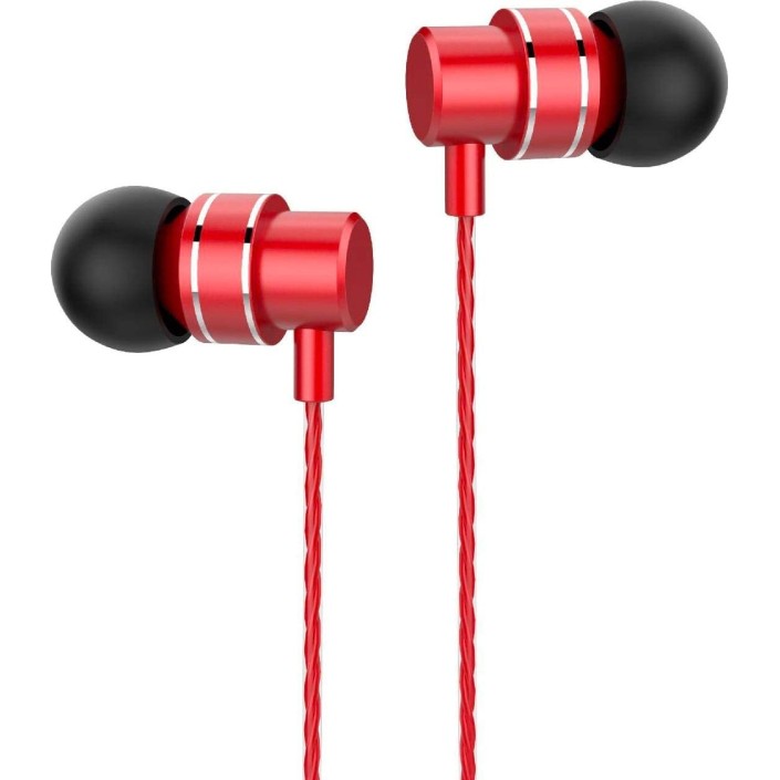 Auriculares Lenovo HF118 - Rojo