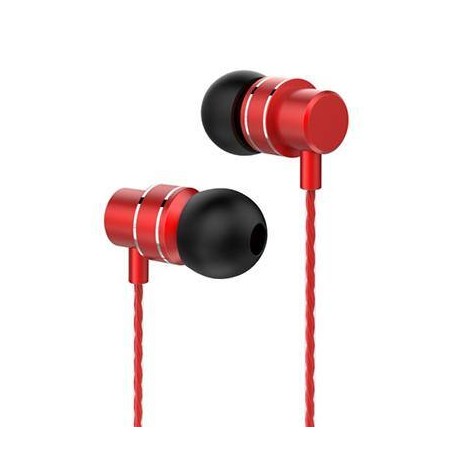 Auriculares Lenovo HF118 - Rojo