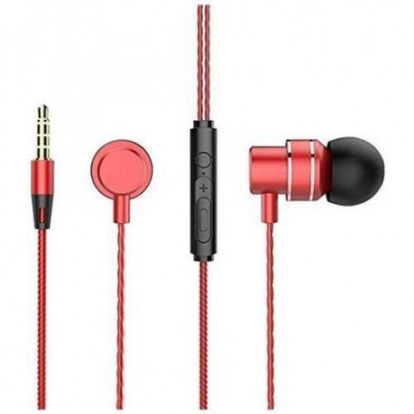Auriculares Lenovo HF118 - Rojo