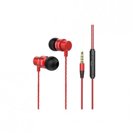 Auriculares Lenovo HF118 - Rojo