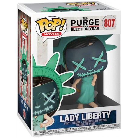 Funko Pop! Películas La Purga Anarquía Lady Liberty Modelo 807 | 43453